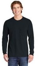 COMFORT COLORS ® Heavyweight Ring Spun Long Sleeve Pocket Tee